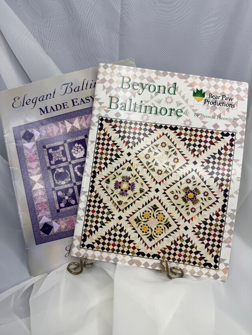 Baltimore Quilt Pattern Book Set, Beyond Baltimore & Baltimore Made Easy